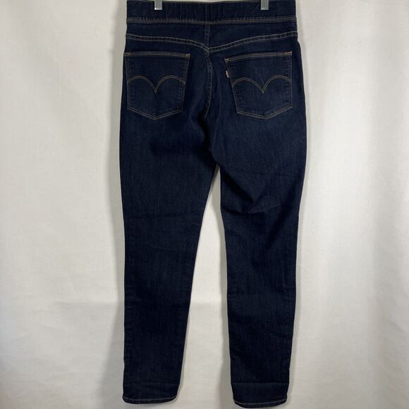 Levi’s Jeans Women’s Denim Leggings Pull On Size 6M Dark Wash Skinny Leg - Picture 3 of 8